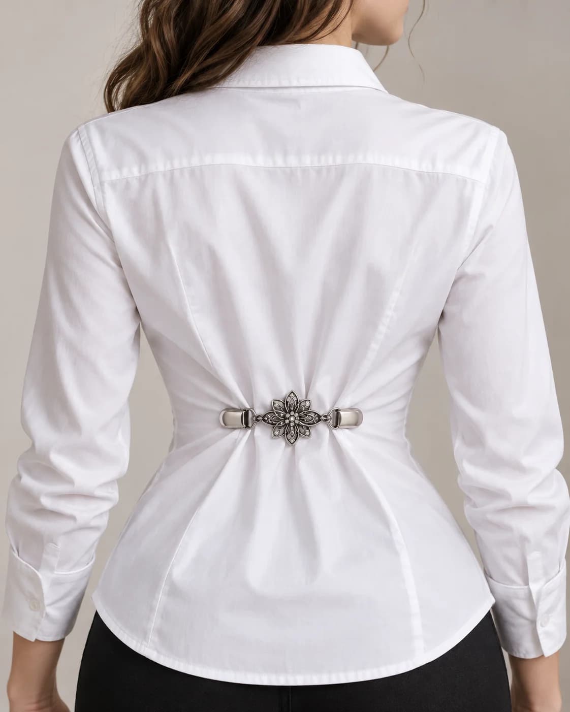 Broche Vintage ajustador para camisas